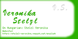 veronika stelzl business card